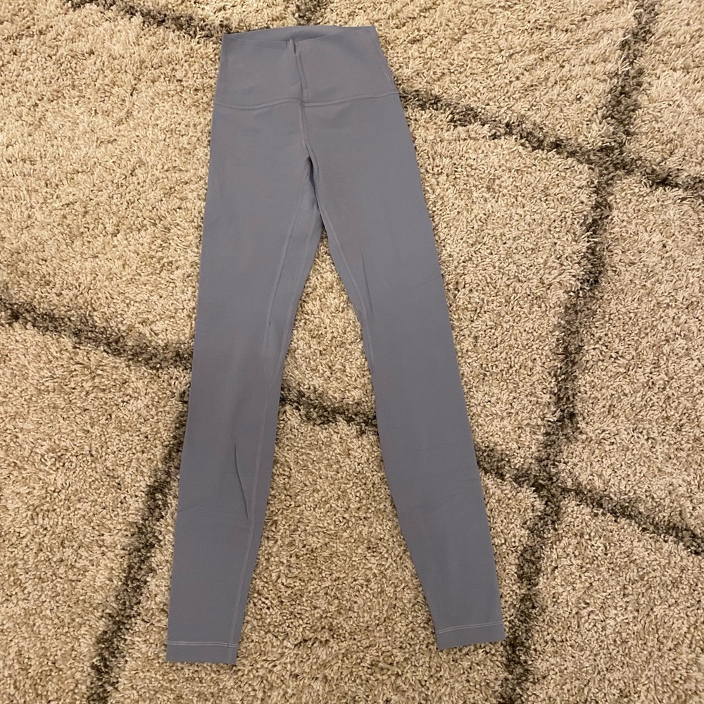 Light blue lululemon align leggings